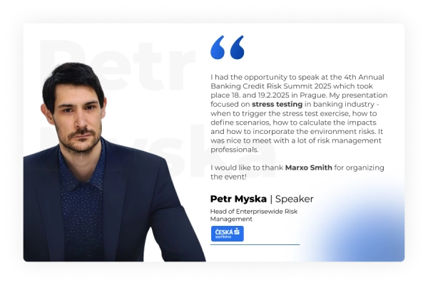 Marxo Smith Testimonial from Petr Myska